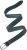 Ulla Popken Woven Leather Belt Green - Ženski pasovi - 