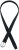 Ulla Popken Elastic Belt Black - Ženski pasovi - 