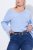 Ulla Popken Classic Belt Blue - Ženski pasovi - 
