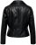 Only Carmakoma Emmy Biker Jacket Black - Usnjene jakne - 