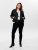 Only Carmakoma Emmy Biker Jacket Black - Usnjene jakne - 