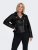 Only Carmakoma Emmy Biker Jacket Black - Usnjene jakne - 