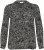 Kaffe Curve Mila Ami Bluza Črna/Turtledove - Bluze & Tunike - 
