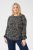 Kaffe Curve Mila Ami Bluza Črna/Turtledove - Bluze & Tunike - 