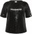 Kaffe Curve Mirana Sequin Blouse Black - Bluze - 