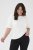 Kaffe Curve Mirana Sequin Blouse Chalk - Bluze - 