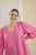 Kaffe Curve Sofia Blouse Pink Power - Bluze - 