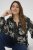 Kaffe Curve Kimmie Blouse Black Chalk Embroidery - Bluze - 
