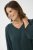 Kaffe Curve Pippi Blouse 3/4 Sleeve Magical Forest Green - Bluze & Tunike - 