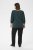 Kaffe Curve Pippi Blouse 3/4 Sleeve Magical Forest Green - Bluze & Tunike - 