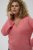 Kaffe Curve Jilanda V-Neck Pullover Red - Puloverji & pletenine - 
