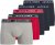 Jack & Jones Hector Solid Trunks 5-Pack Grey - Boksarice - Moške Boksarice za Močnejše postave