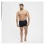 North Latitude Trunks Underwear Black - Boksarice - Moške Boksarice za Močnejše postave
