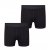 North Latitude Bamboo 2-Pack Trunks Black - Boksarice - Moške Boksarice za Močnejše postave