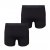 North Latitude Bamboo 2-Pack Trunks Black - Boksarice - Moške Boksarice za Močnejše postave