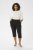 Kaffe Curve Jenna Capri Pants Black - Hlače - 