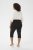 Kaffe Curve Jenna Capri Pants Black - Hlače - 
