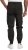 JP1880 Cargo Trousers with Many Pockets Stretchy Black - Kavbojke & hlače - Moške Kavbojke in Hlače za Močnejše Postave