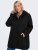 Only Carmakoma Sedona Light Coat Black - Zimski plašči - 