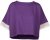 Nora Mikken AGNES Crop Top Purple - Majice - 