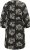 Kaffe Curve Kimmie Dress Black Chalk Embroidery - Midi obleke - 