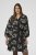 Kaffe Curve Kimmie Dress Black Chalk Embroidery - Midi obleke - 