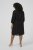 Kaffe Curve Dina Dress Black Deep - Midi obleke - 
