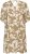 Kaffe Curve Marla Dress Oak Chalk Leaf - Midi obleke - 