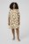 Kaffe Curve Marla Dress Oak Chalk Leaf - Midi obleke - 