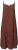 Kaffe Curve Emilia Dress Henna Brown - Maxi obleke - 