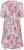 Kaffe Curve Hayley Dress Multi Color Flower - Midi obleke - 