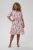 Kaffe Curve Hayley Dress Multi Color Flower - Midi obleke - 