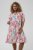 Kaffe Curve Hayley Dress Multi Color Flower - Midi obleke - 
