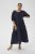 Kaffe Curve Thea Dress Midnight Marine - Maxi obleke - 