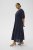 Kaffe Curve Thea Dress Midnight Marine - Maxi obleke - 