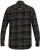 D555 Destin Checked Long Sleeve Shirt Black/Tan Check - Srajce z dolgimi rokavi - 