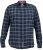 D555 Luton Checked Flanell Shirt Navy - Srajce - Moške srajce za Močnejše Postave
