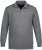 JP1880 Sweater Quarter Zipper Grey - Puloverji & jopice - Moški Puloverji & Jopice za Močnejše Postave
