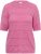 Kaffe Curve Minia Pullover Pink Power Melange - Pleten puloverji - 