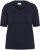 Kaffe Curve Leani Knitted Pullover Midnight Marine - Pleten puloverji - 