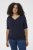 Kaffe Curve Leani Knitted Pullover Midnight Marine - Pleten puloverji - 
