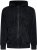 Kam Jeans 7082 Garment DYE with Zipper Hoodie Black - Puloverji & jopice - Moški Puloverji & Jopice za Močnejše Postave