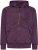 Kam Jeans 7082 Garment DYE with Zipper Hoodie Purple - Puloverji & jopice - Moški Puloverji & Jopice za Močnejše Postave