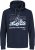 Jack & Jones Hunt Hoodie Navy - Puloverji & jopice - Moški Puloverji & Jopice za Močnejše Postave