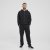 North Latitude Denim Hooded Full-Zip Sweatshirt Black TALL - TALL puloverji - 