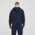 North Latitude Denim Hooded Full-Zip Sweatshirt Navy TALL - TALL puloverji - 