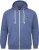 North Latitude Cardigan Hoodie Blue - Puloverji & jopice - Moški Puloverji & Jopice za Močnejše Postave