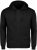 Big Bones Zorro Hoodie with Zipper Black - Puloverji & jopice - Moški Puloverji & Jopice za Močnejše Postave