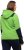 Ulla Popken Contrast Inserts Sweater Knit Hoodie Light Green - Puloverji & jopice - 