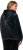 Ulla Popken Tulip Line Print Velour Zip Hoodie Black - Puloverji & jopice - 